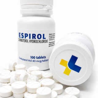 Espirol (Clenbuterol Hydrochloride) 40mcg/tab 100 tabs - Medical Pharma