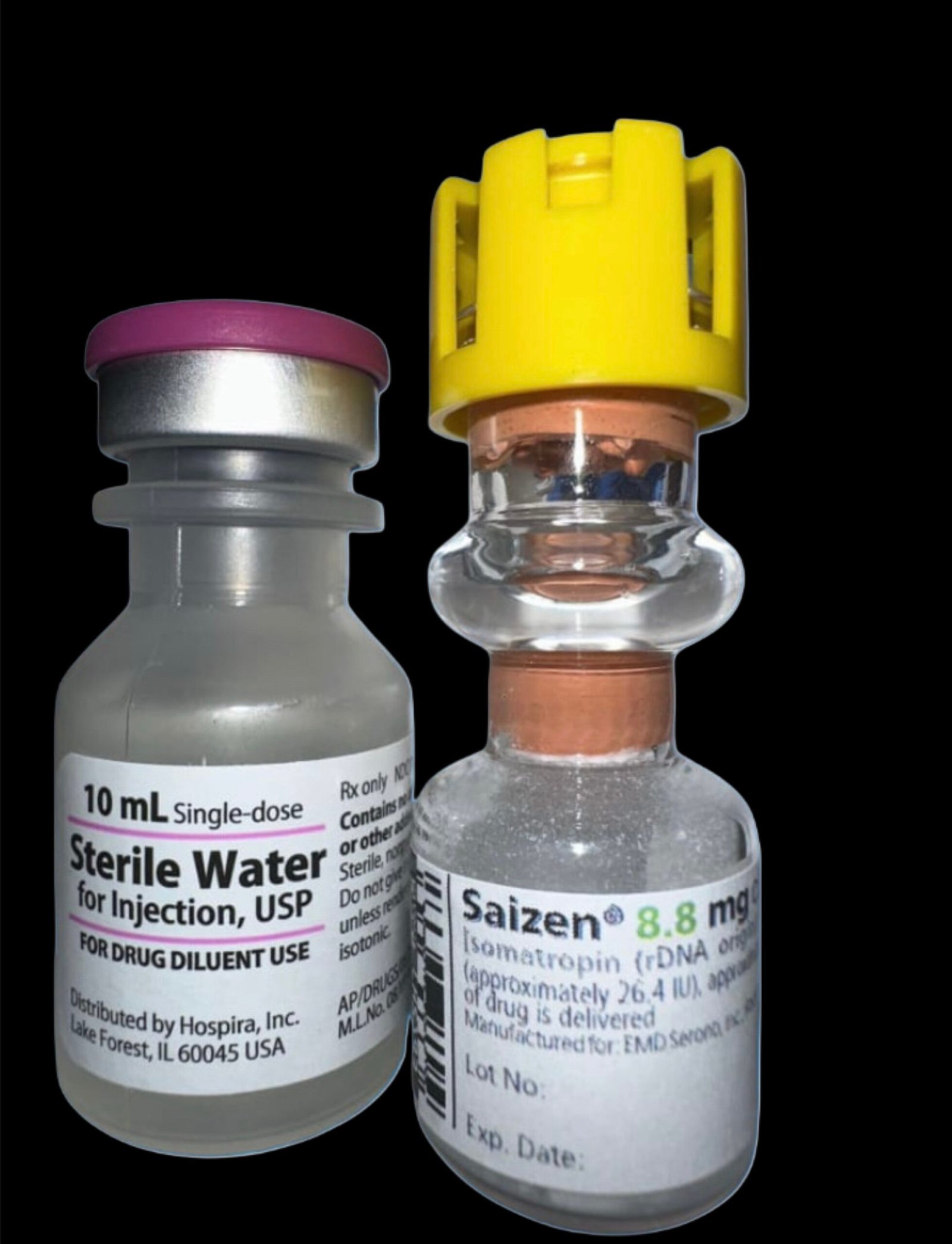 Saizen 8.8 mg (Somatropin) 26.4 UI Domestic USA