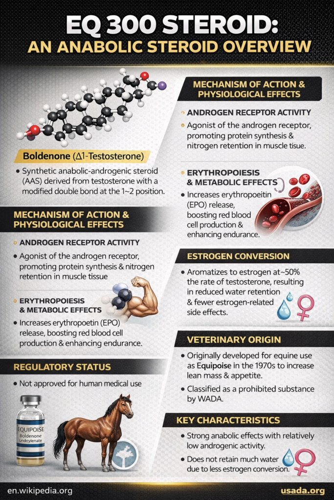 EQ 300 Steroid: An Anabolic Steroid Overview