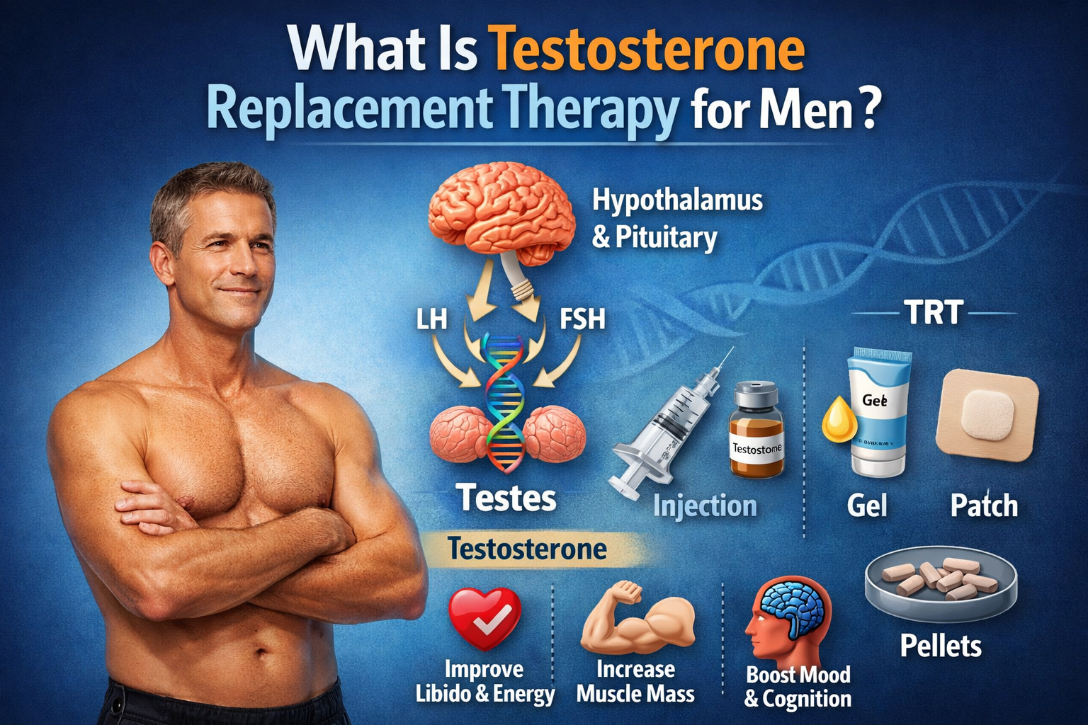 What is testosterone replacement therapy for men